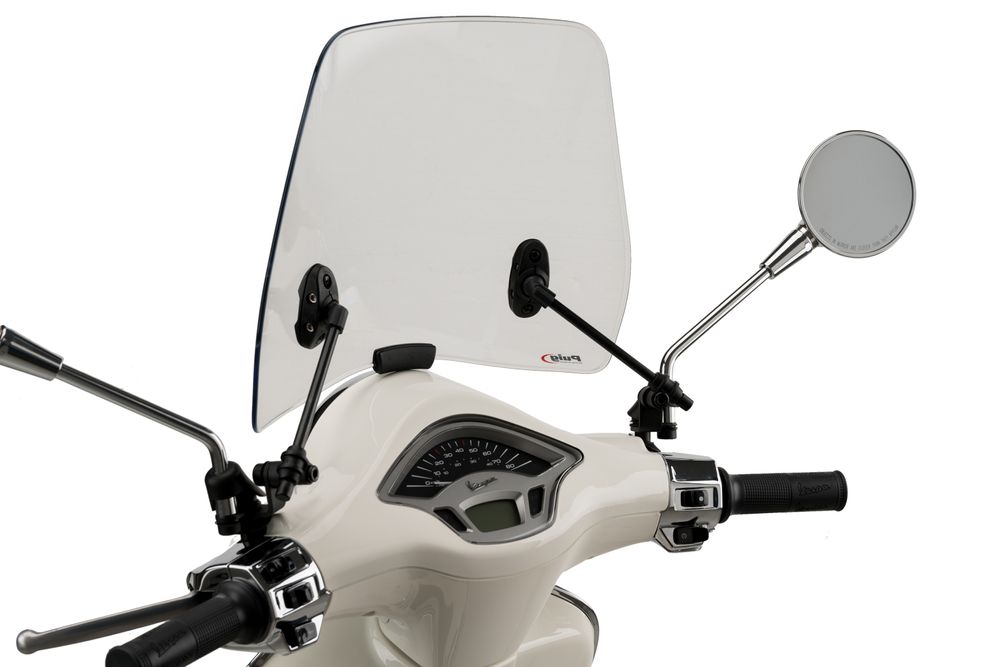 PUIG 21590H Rollerscheibe Trafic passend fuer VESPA PRIMAVERA 125 Getönt