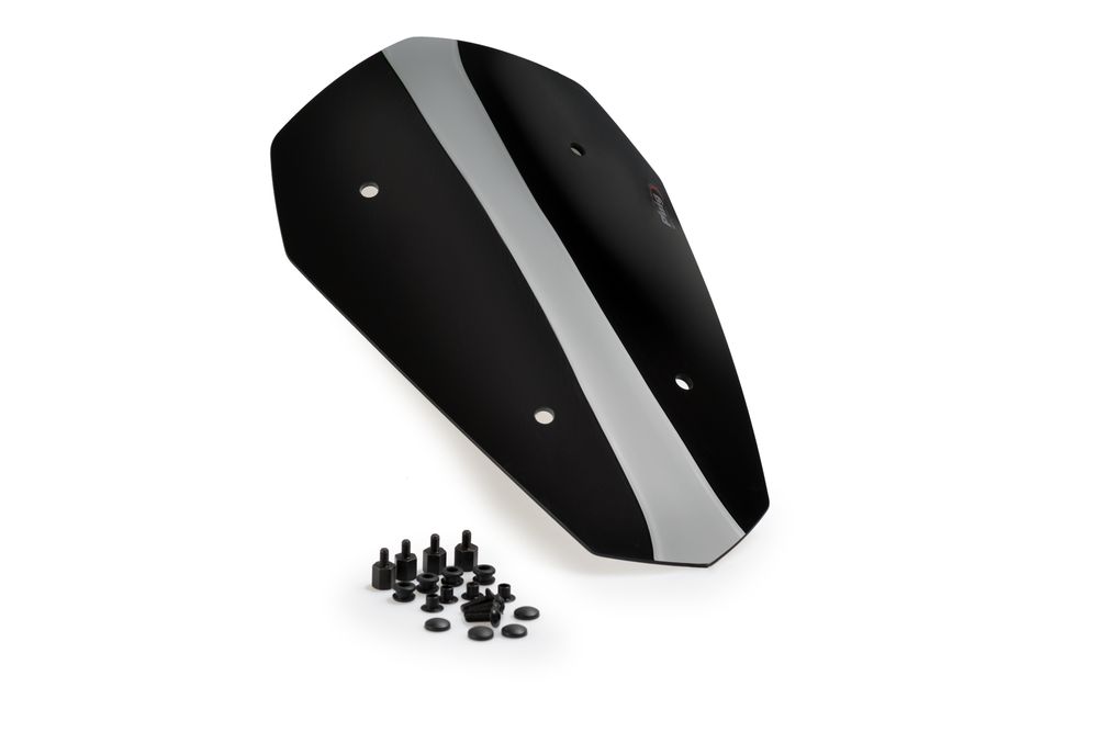 PUIG 20433N Sportscheibe passend fuer YAMAHA TRACER 700 Schwarz
