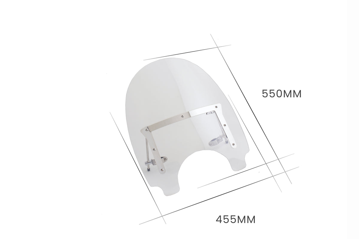 PUIG 0129W Highway passend fuer SUZUKI VL125 INTRUDER Transparent