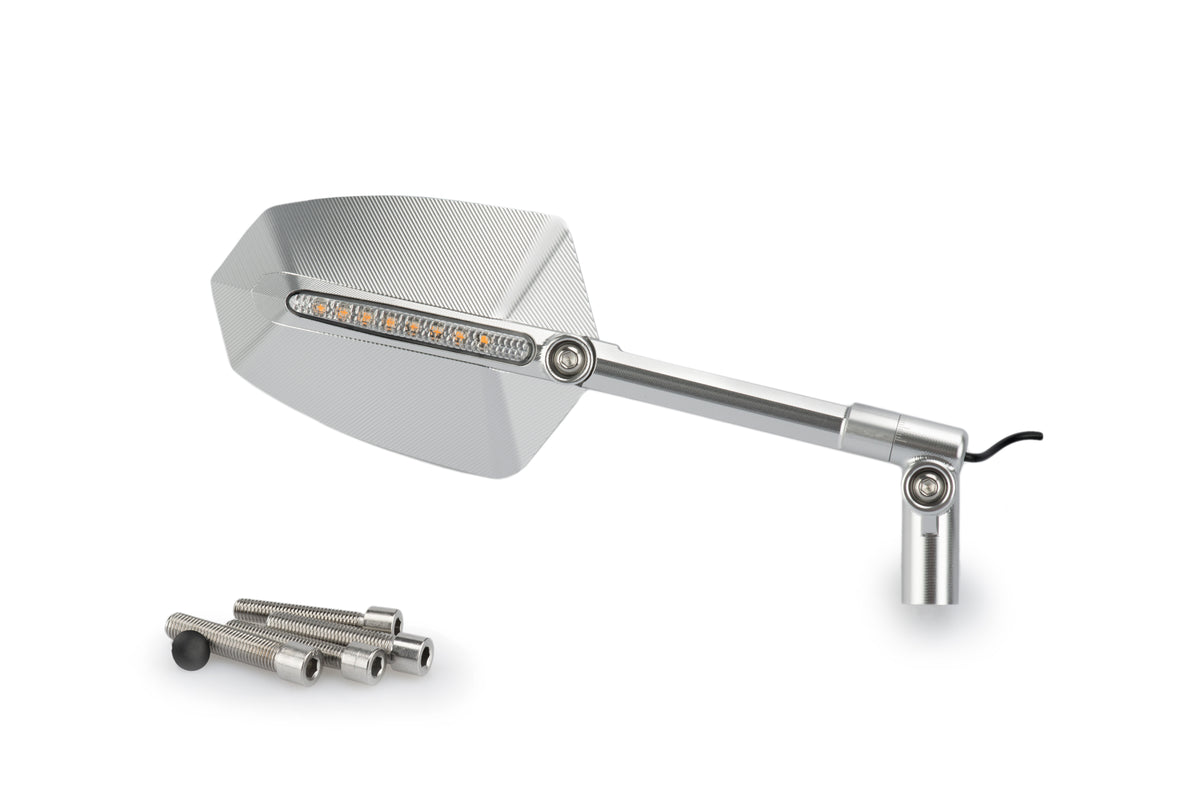 PUIG 015DD GTI Rückspiegel passend fuer KAWASAKI Z750 Aluminium