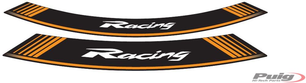 PUIG 5531T Rim Strips Specials passend fuer UNIVERSAL UNIVERSAL Orange