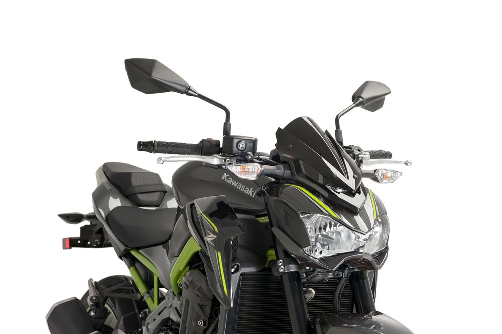 PUIG 9689N New Generation Sport passend fuer KAWASAKI Z900 Schwarz