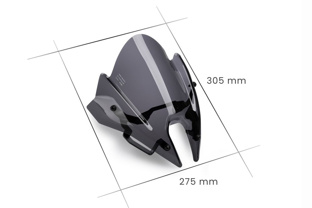 PUIG 20795F New Generation Sport passend fuer TRIUMPH SPEED TRIPLE 1200 RS Stark getönt