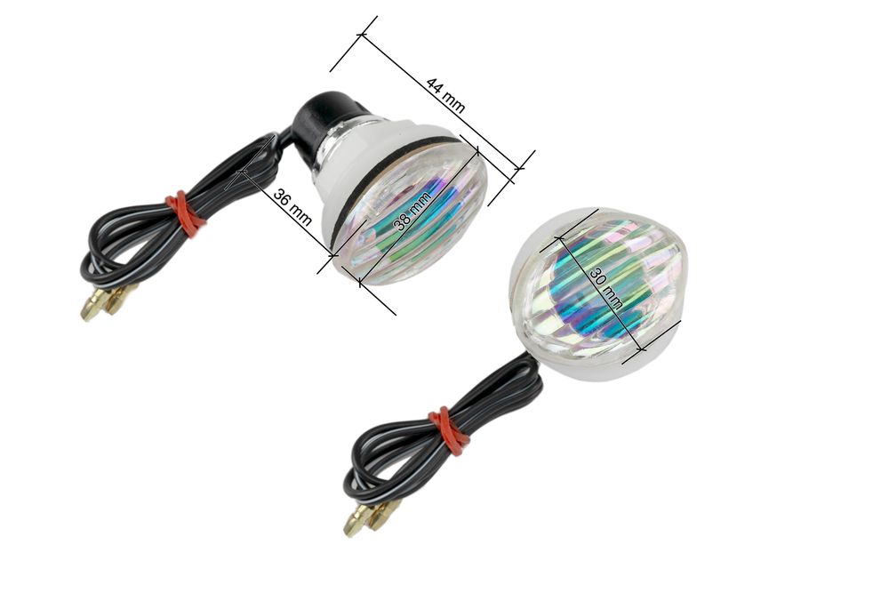 PUIG 0533K Mini Ovalado Blinkerset passend fuer UNIVERSAL UNIVERSAL Laser