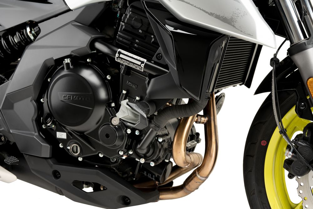 PUIG 21601N Sturzpads R19 passend fuer CFMOTO 650 NK Schwarz