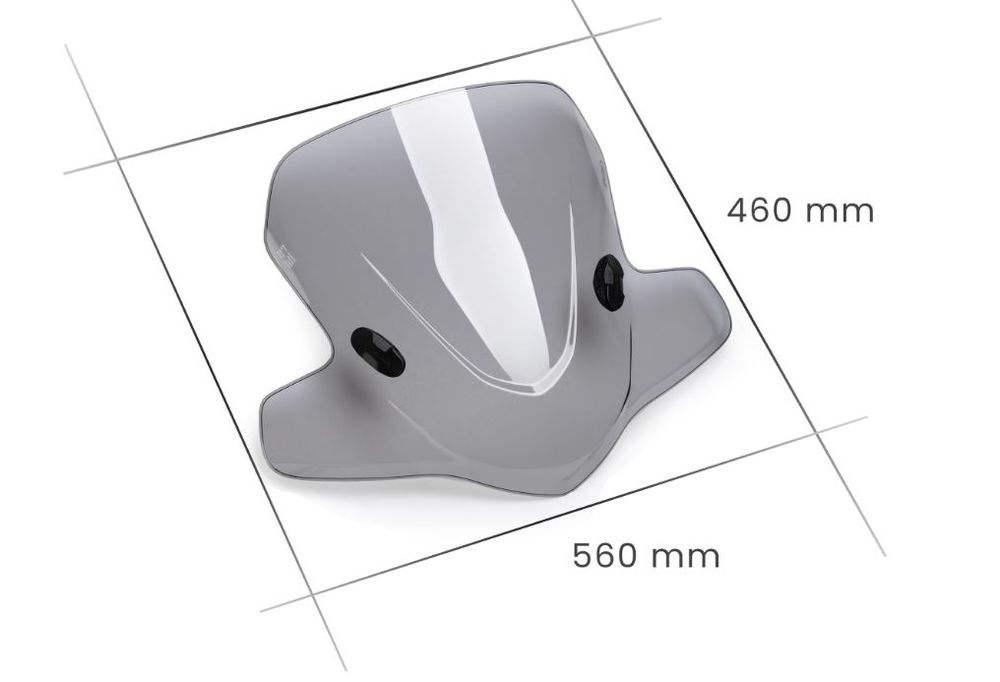 PUIG 0698H Rollerscheibe City Touring  passend fuer YAMAHA CYGNUS R Getönt