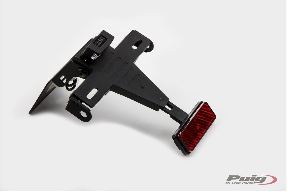 PUIG 7100N Kennzeichenhalters passend fuer HONDA CB650F Schwarz