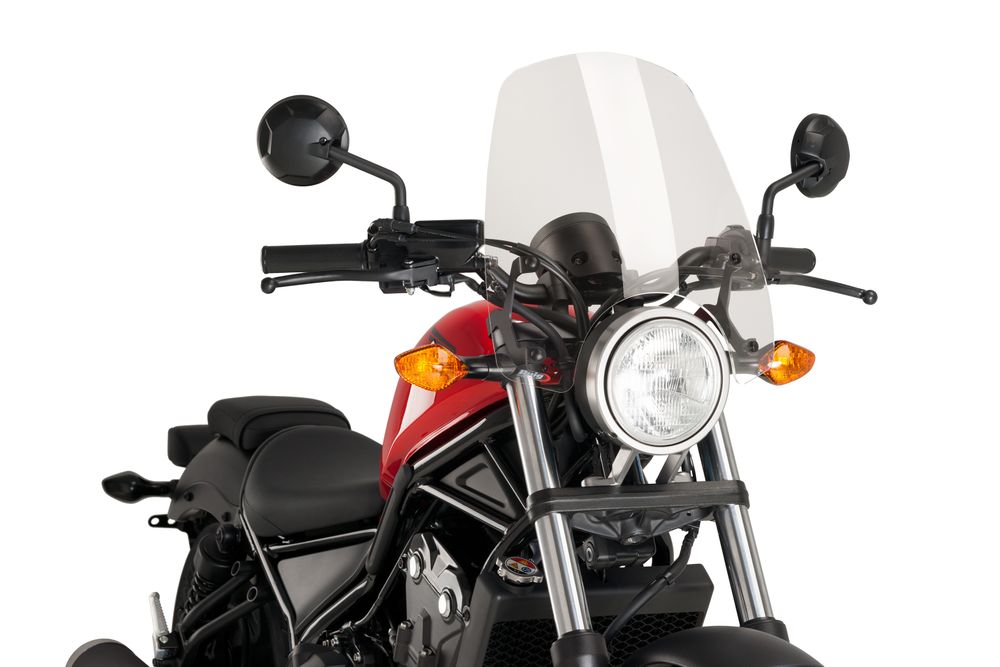 PUIG 9462W New Generation Touring passend fuer HONDA CMX 500 REBEL Transparent