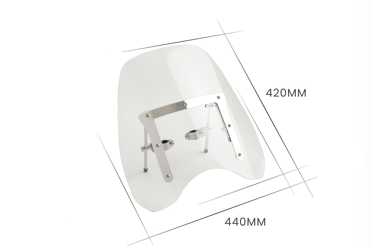 PUIG 0854W Chopper passend fuer SUZUKI VL125 INTRUDER Transparent