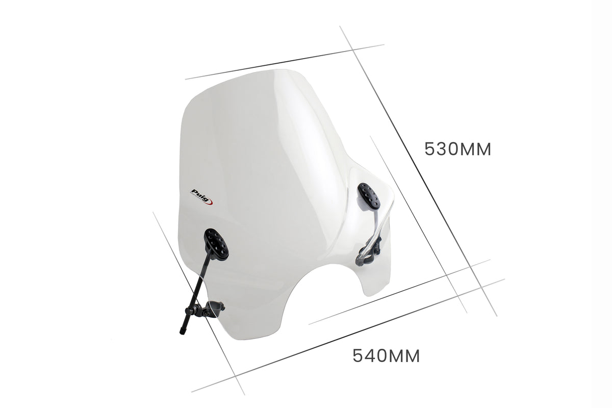 PUIG 0856W Touring I passend fuer HONDA X-ELEVEN Transparent