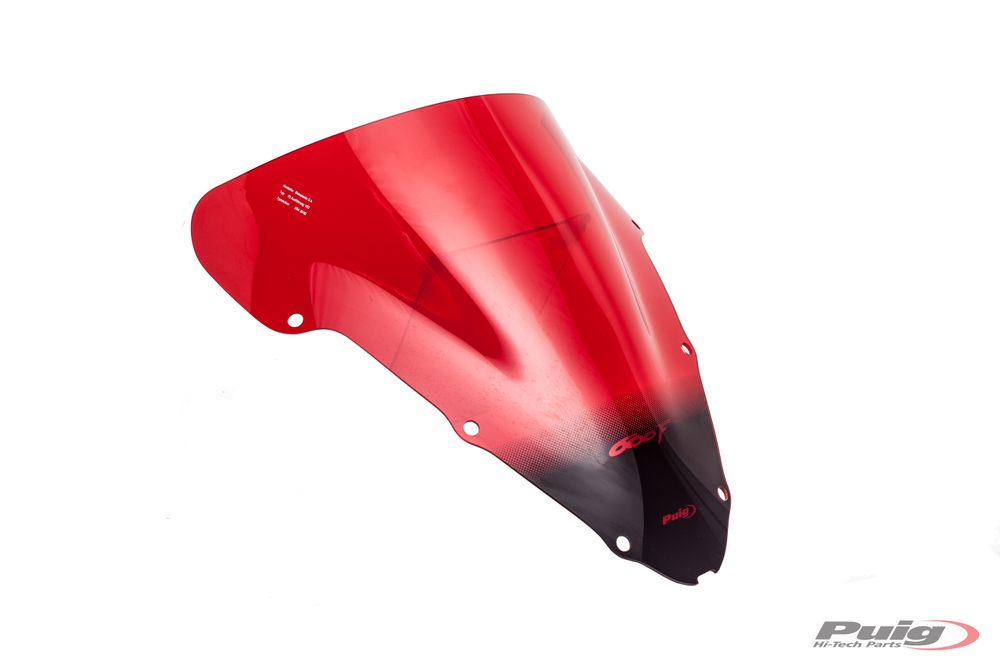 PUIG 0861R Racingscheibe passend fuer HONDA CBR600F Rot