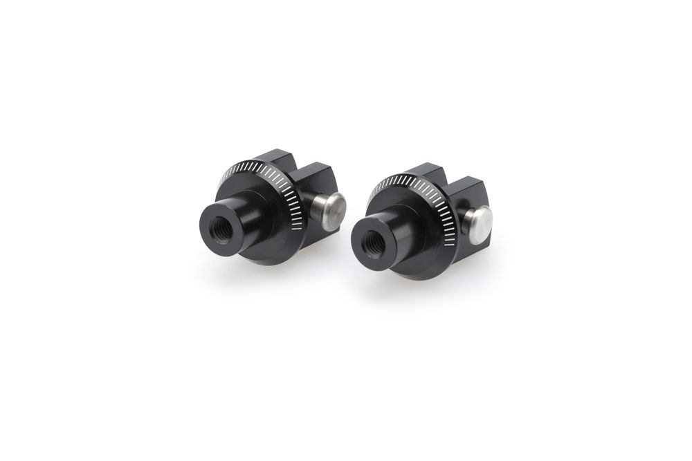 PUIG 6455N Vintage Fußrasten passend fuer YAMAHA FZS1000 FAZER Schwarz