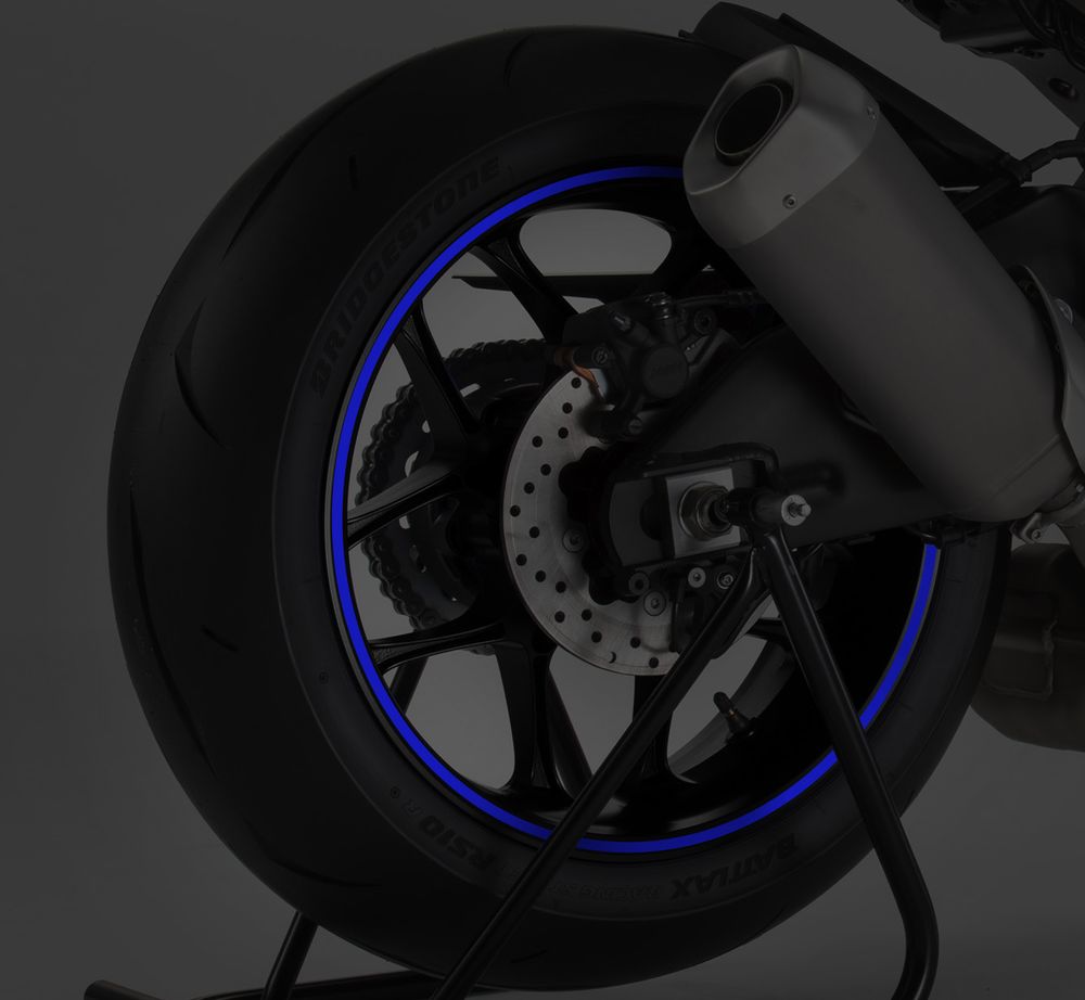 PUIG 2568A Felgenstreifen passend fuer HONDA NT650V DEAUVILLE Blau