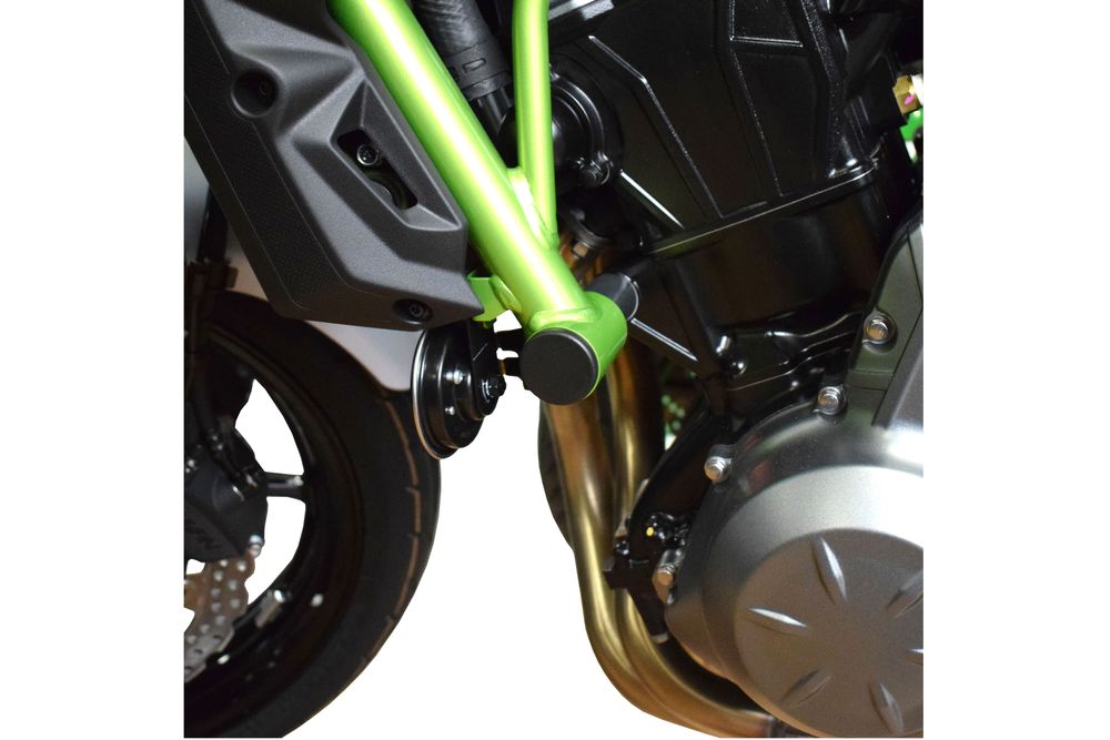 PUIG 9637N Verkleidungsaufsätzte passend fuer KAWASAKI Z650 Schwarz