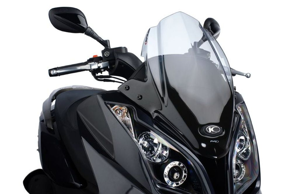 PUIG 5522W Windschutzscheibe V-Tech Line Sport passend fuer KYMCO X-TOWN 300 Transparent