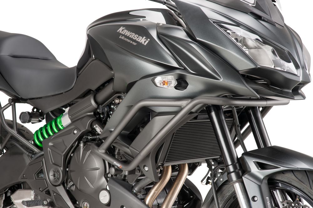 PUIG 7773N Sturzbügel passend fuer KAWASAKI VERSYS 650 Schwarz