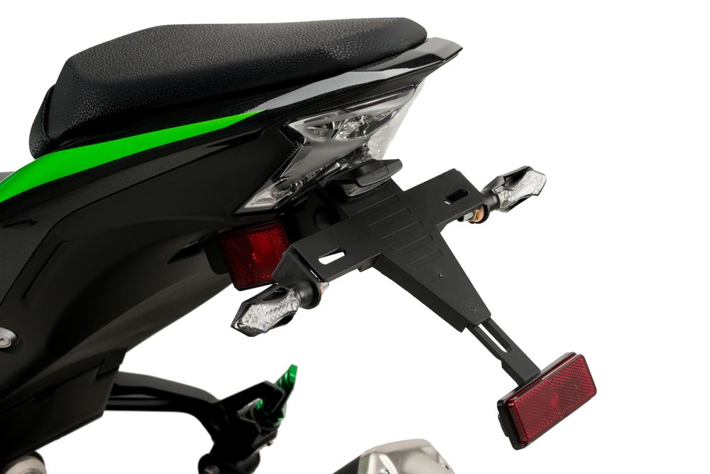 PUIG 9388N Kennzeichenhalters passend fuer KAWASAKI Z900 Schwarz
