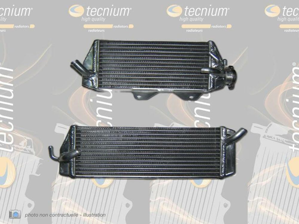 SP 1011355 TECNIUM Kühler links - Kawasaki KX25 passend fuer KAWASAKI KX 250 F