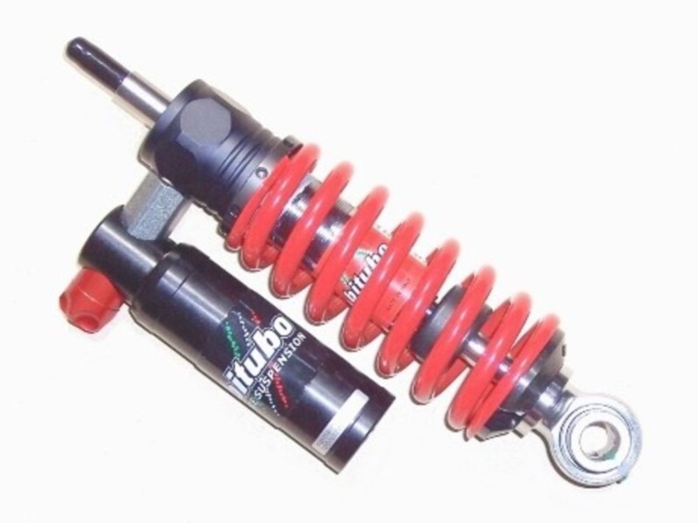 SP 1021209 BITUBO YEV01 Stoßdämpfer hinten passend fuer VESPA VESPA PK Rot