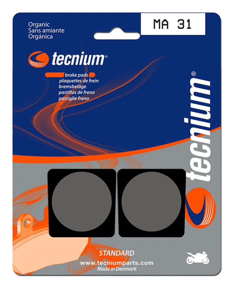 SP 1022473 TECNIUM Street Organische Bremsbeläg passend fuer YAMAHA RD 125