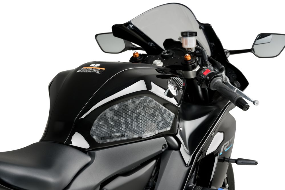 PUIG 21300W Seitliche Tankprotektor passend fuer YAMAHA YZF-R7 Transparent