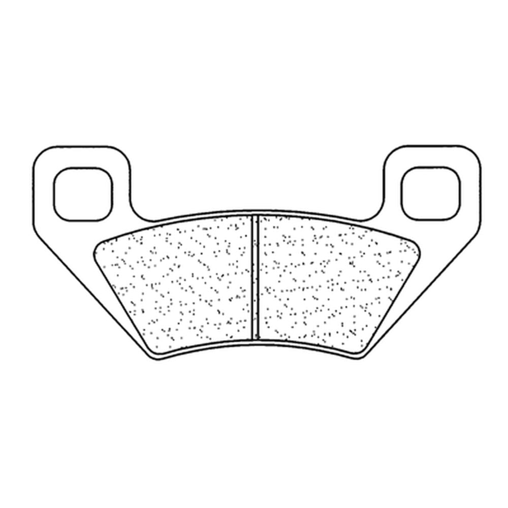 SP 1034732 CL BRAKES Off-Road Sintermetall Bremsbeläge - 1171X59 passend fuer ARCTIC CAT XC 450