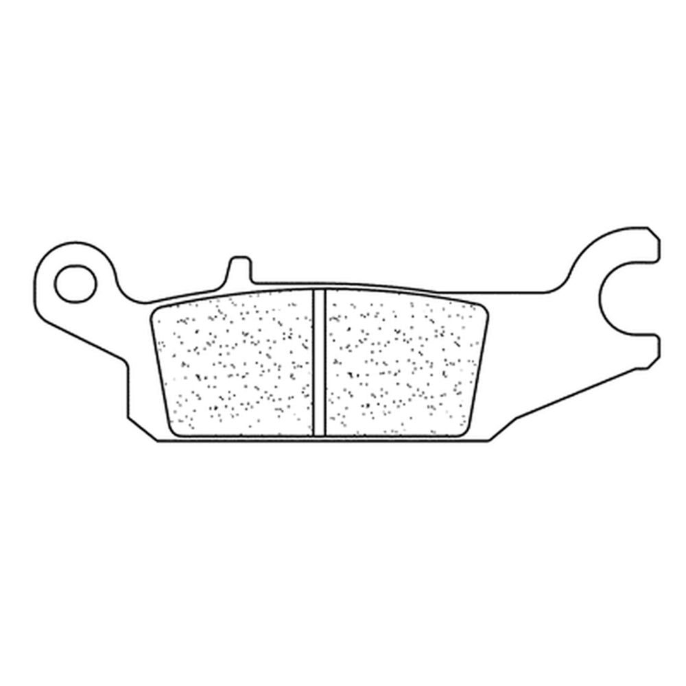 SP 1034749 CL BRAKES ATV Sintermetall Bremsbeläge - 1193ATV1 passend fuer YAMAHA YFM 550 GRIZZLY