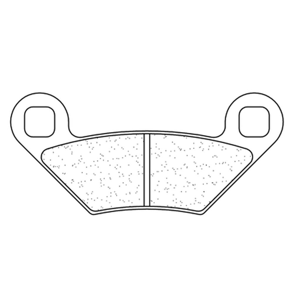 SP 1034765 CL BRAKES ATV Sintermetall Bremsbeläge - 1222ATV1 passend fuer POLARIS RANGER 800