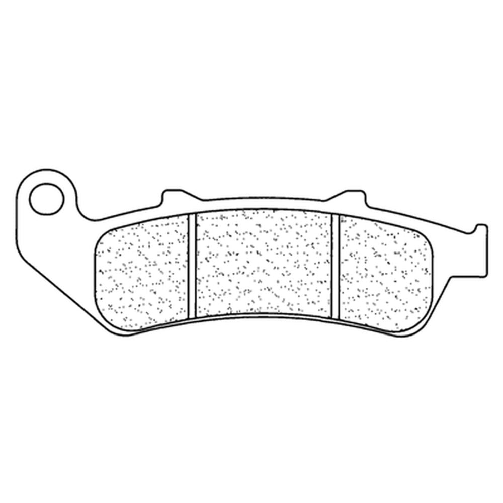 SP 1034812 CL BRAKES Racing Sintermetall Bremsbeläge - 2257RX3 passend fuer HONDA CBR 1000 F
