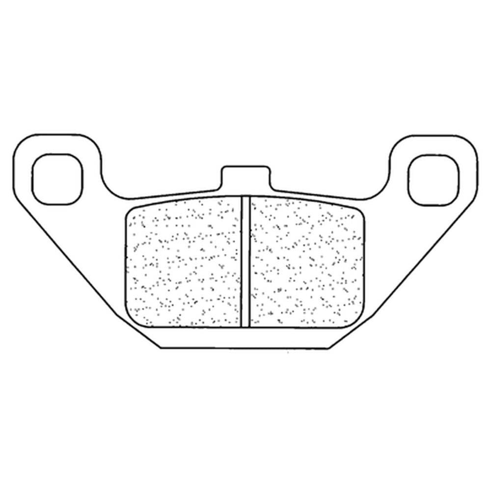 SP 1034833 CL BRAKES Racing Sintermetall Bremsbeläge - 2285RX3 passend fuer KAWASAKI GTR 1000