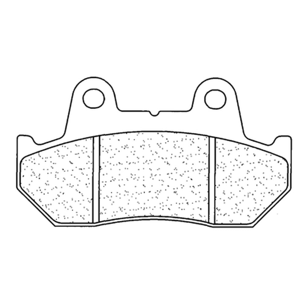 SP 1034844 CL BRAKES Racing Sintermetall Bremsbeläge - 2289RX3 passend fuer HONDA FT 500
