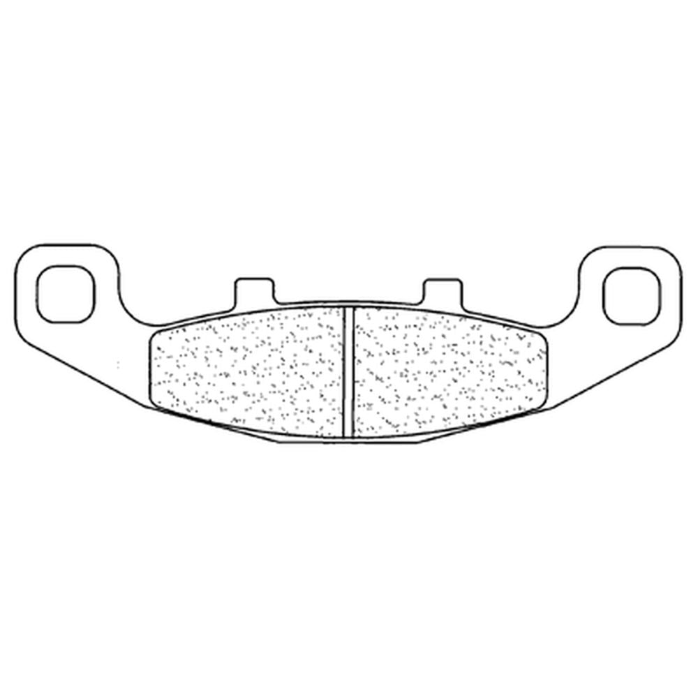 SP 1034867 CL BRAKES Street Sintermetall Bremsbeläge - 2304S4 passend fuer KAWASAKI ZZR 250