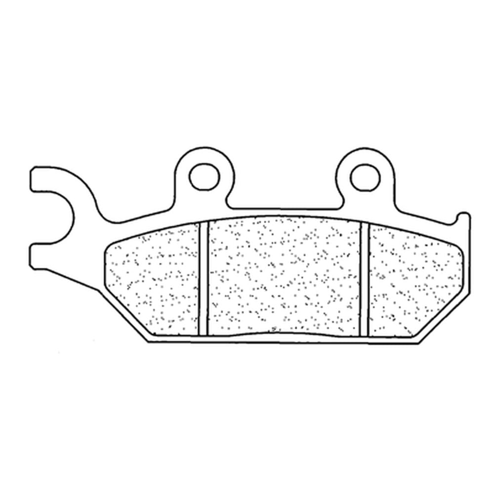SP 1034917 CL BRAKES Street Sintermetall Bremsbeläge - 2360S4 passend fuer YAMAHA XT 500