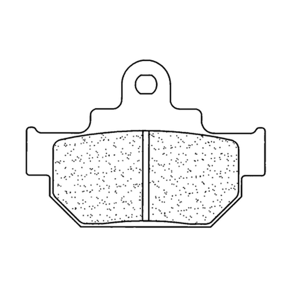 SP 1034944 CL BRAKES Street Sintermetall Bremsbeläge - 2386A3+ passend fuer SUZUKI DR 600
