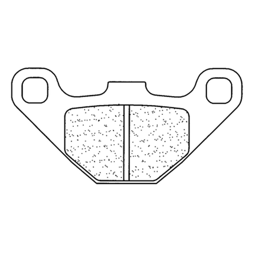 SP 1034993 CL BRAKES ATV Sintermetall Bremsbeläge - 2466ATV1 passend fuer ADLY INTERCEPTOR 300