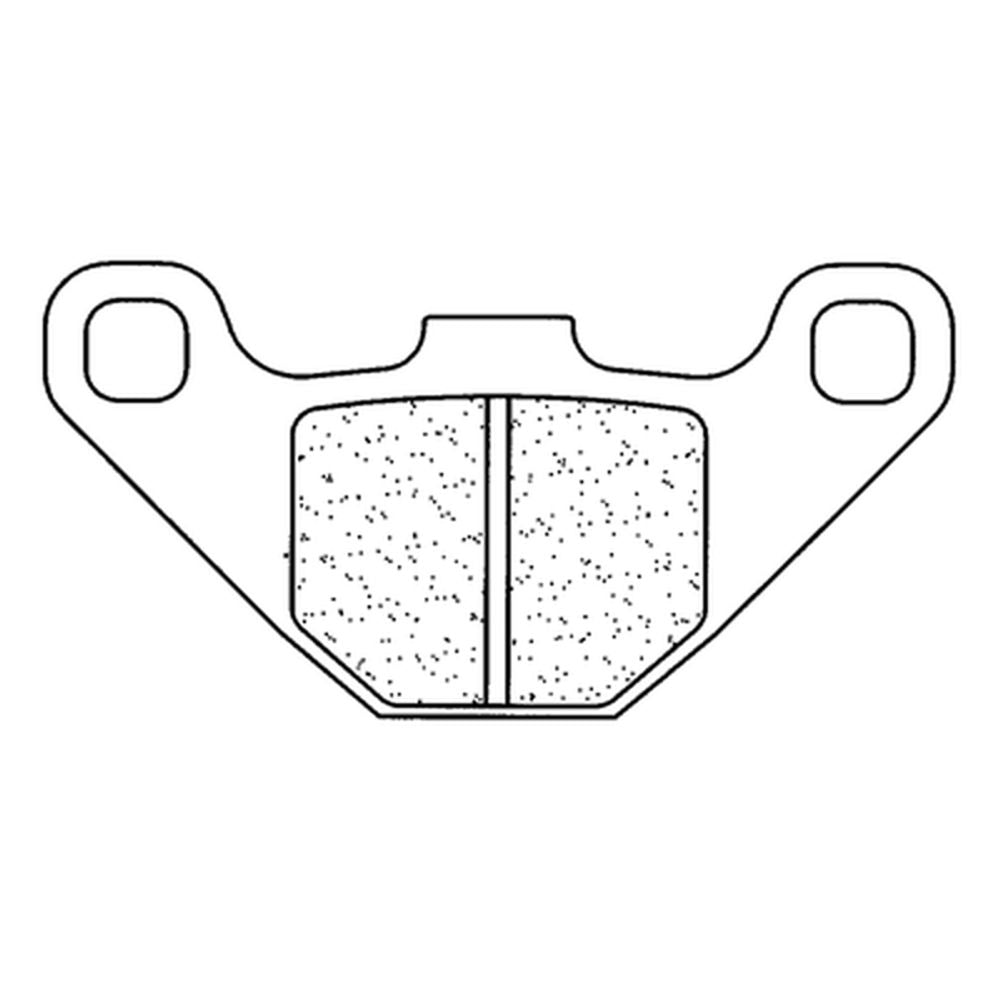 SP 1034997 CL BRAKES Street Sintermetall Bremsbeläge - 2469S4 passend fuer SHERCO SE 50