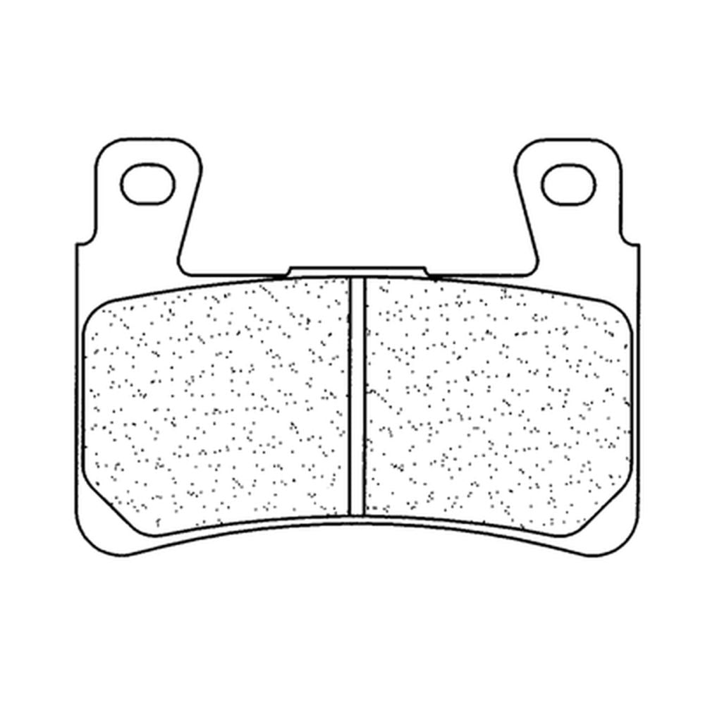 SP 1035026 CL BRAKES Street Sintermetall Bremsbeläge - 2711XBK5 passend fuer HONDA CBR 600 F