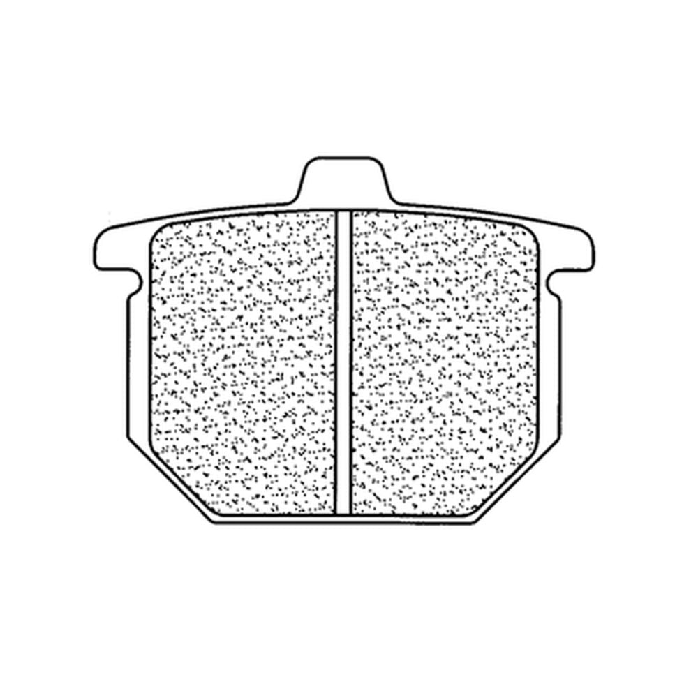 SP 1035044 CL BRAKES Street Sintermetall Bremsbeläge - 2814A3+ passend fuer HONDA CX 400