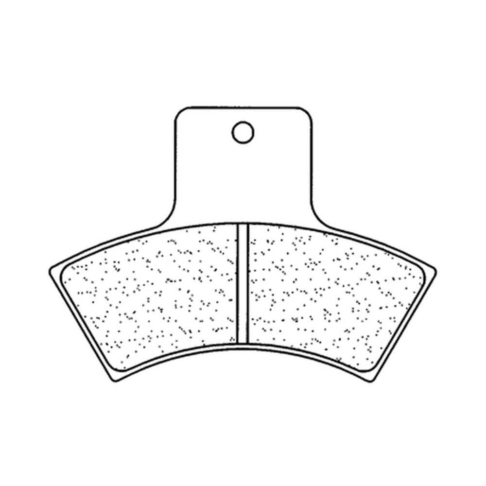SP 1035066 CL BRAKES ATV Sintermetall Bremsbeläge - 2925ATV1 passend fuer POLARIS DIESEL 455