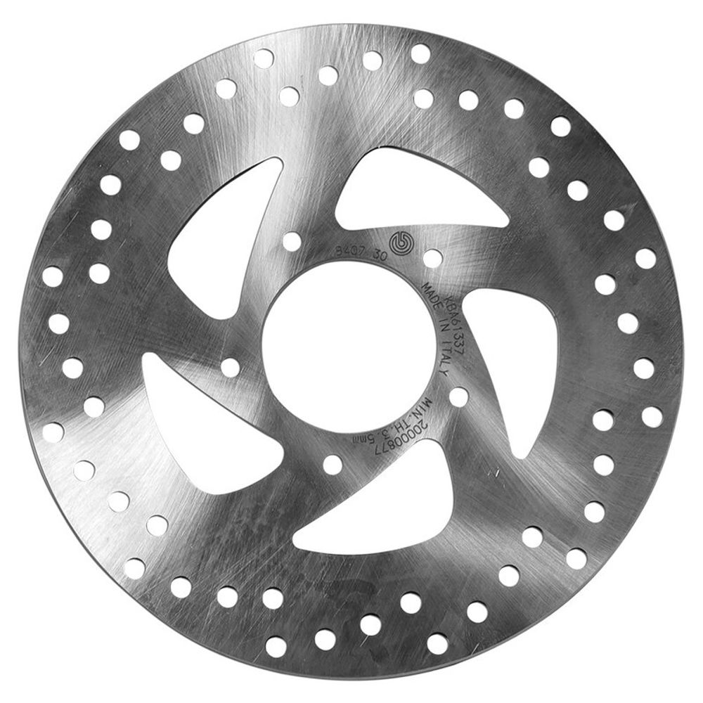 SP 1035419 BREMBO Serie Oro rund starr Bremsscheibe passend fuer PIAGGIO NRG 50