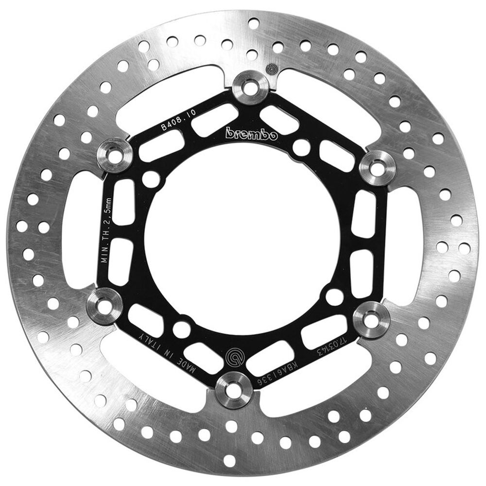 SP 1035575 BREMBO Serie Oro rund schwimmend Bremsscheibe passend fuer KAWASAKI KLX 250