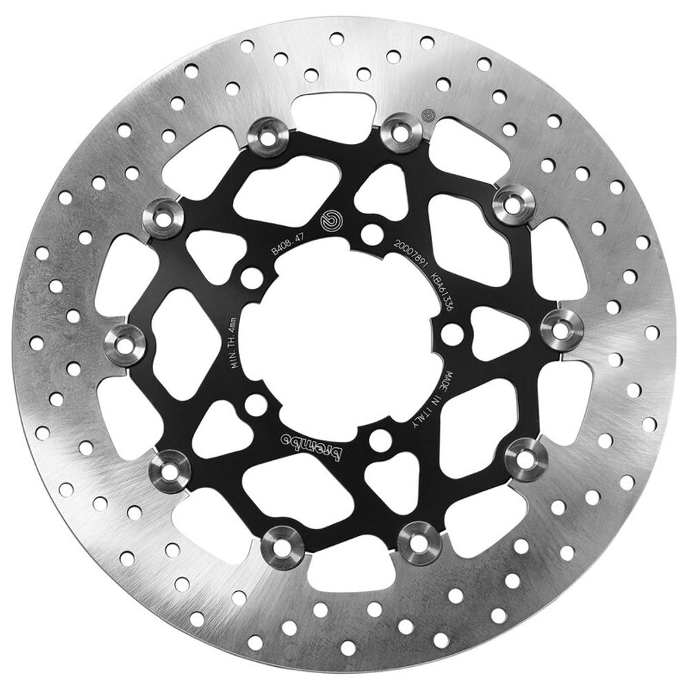 SP 1035608 BREMBO Serie Oro rund schwimmend Bremsscheibe passend fuer TRIUMPH TIGER 1200 EXPLORER