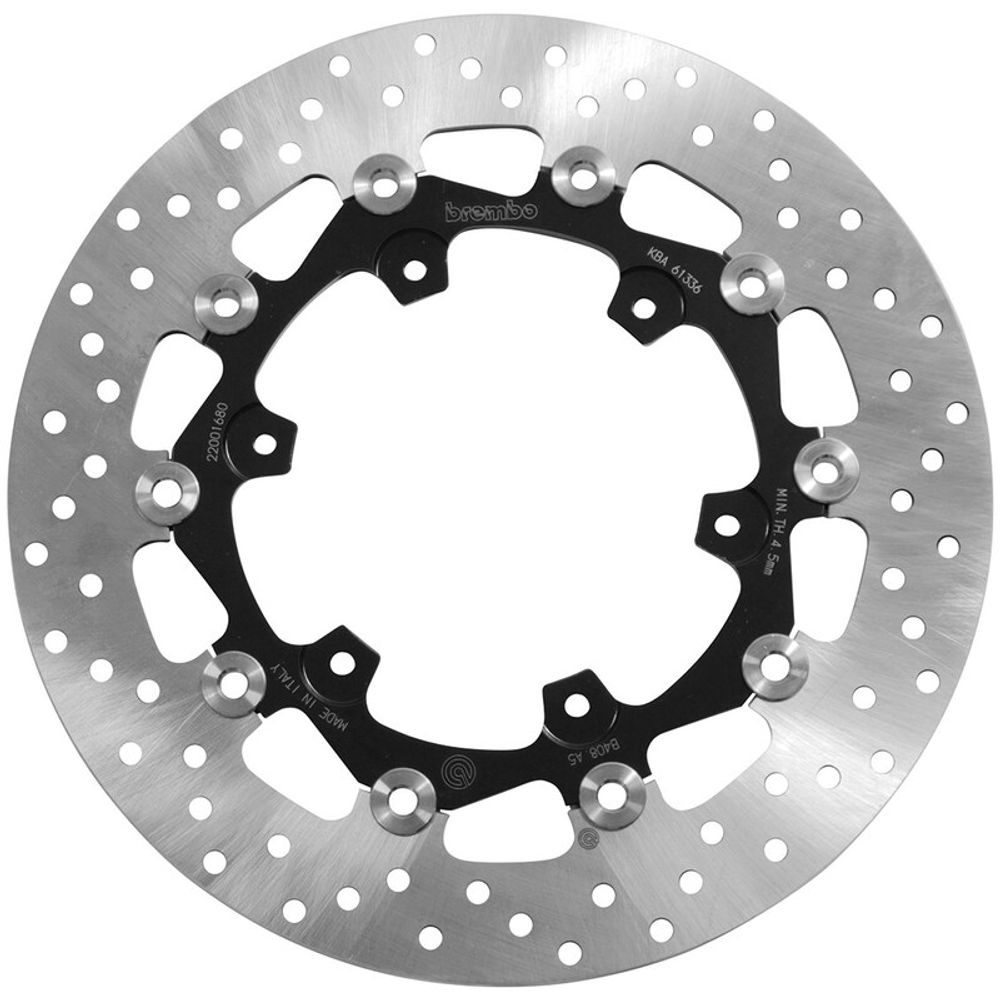 SP 1035651 BREMBO Serie Oro rund schwimmend Bremsscheiben - paarweise passend fuer KTM 990 ADVENTURE