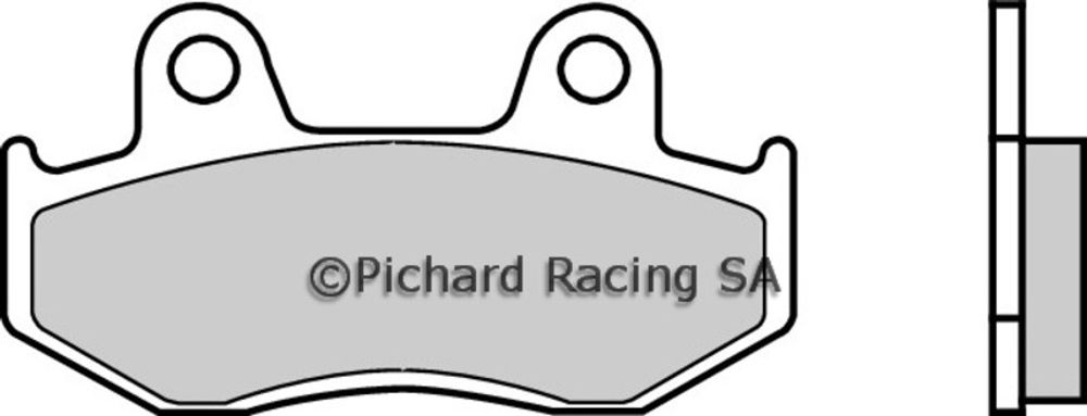 SP 1035690 BREMBO Scooter Carbon Keramik Bremsbeläge - 07038 passend fuer HONDA SES 125 DYLAN