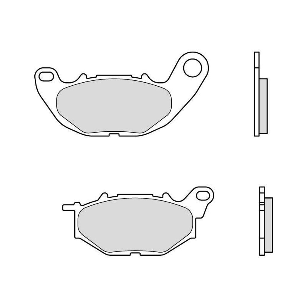 SP 1036271 BREMBO Street Sintermetall Bremsbeläge - 07YA52SA passend fuer YAMAHA YZF-R3