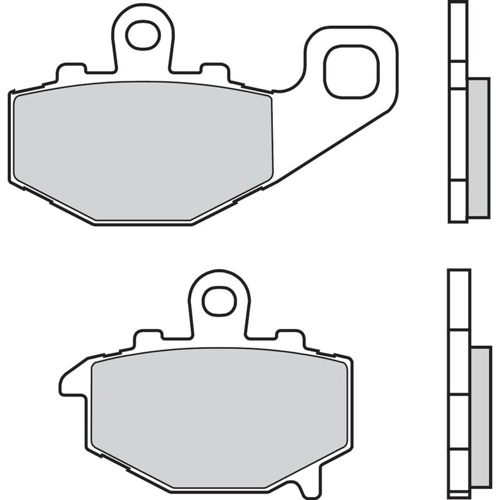 SP 1036373 BREMBO Street Carbon Keramik Bremsbeläge - 07KA1617 passend fuer