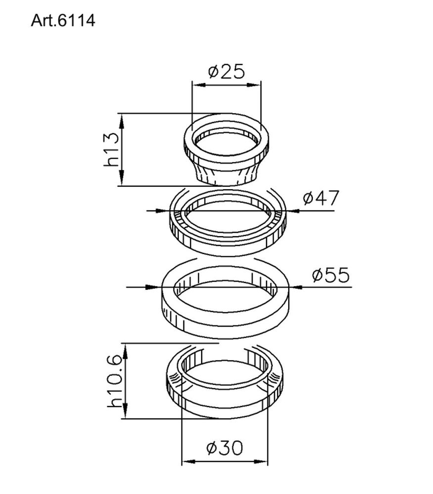 SP 1043389 BUZZETTI Lenkkopflagern passend fuer YAMAHA T-MAX 500