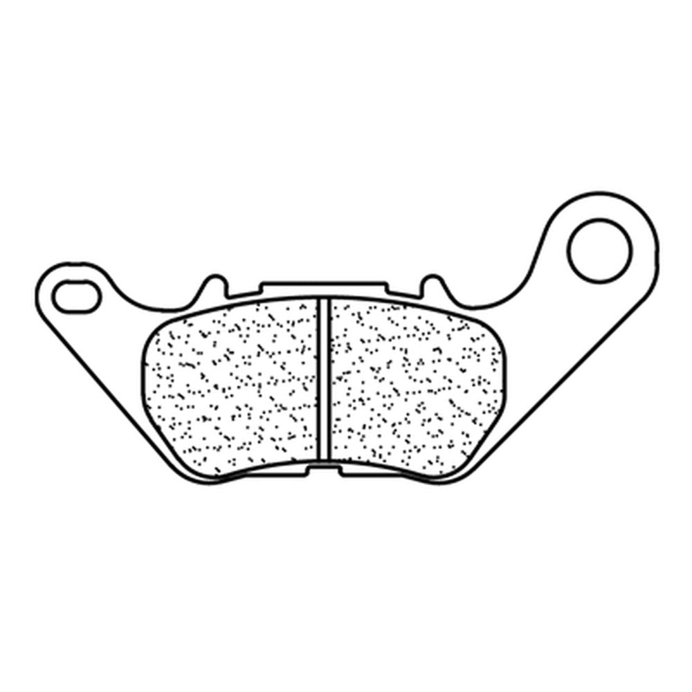 SP 1048284 CL BRAKES Racing Sintermetall Bremsbeläge - 1241RX3 passend fuer YAMAHA MT-03