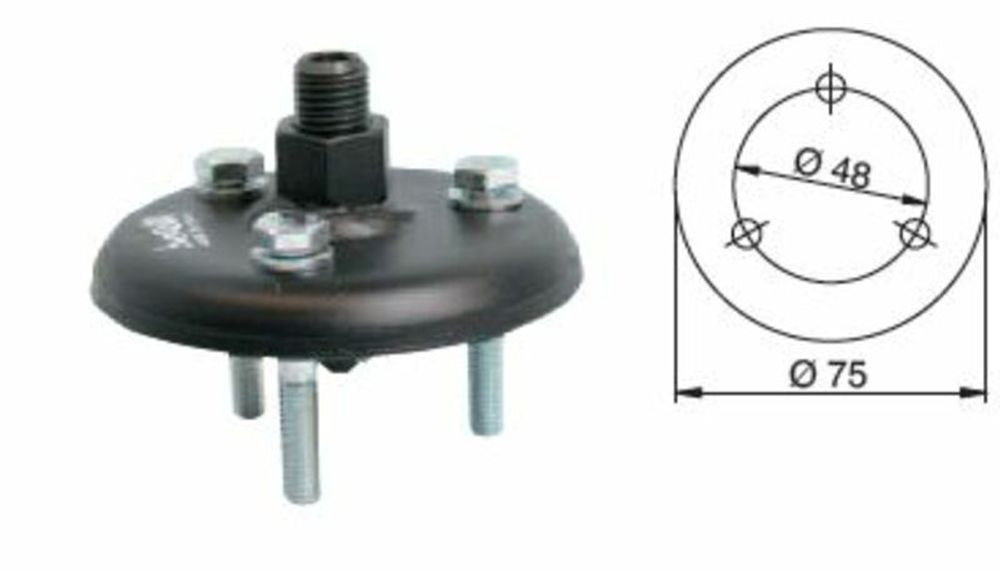 SP 1051663 BUZZETTI Polradabzieher 3-Punkt 48 mm /75 mm passend fuer APRILIA SR 50