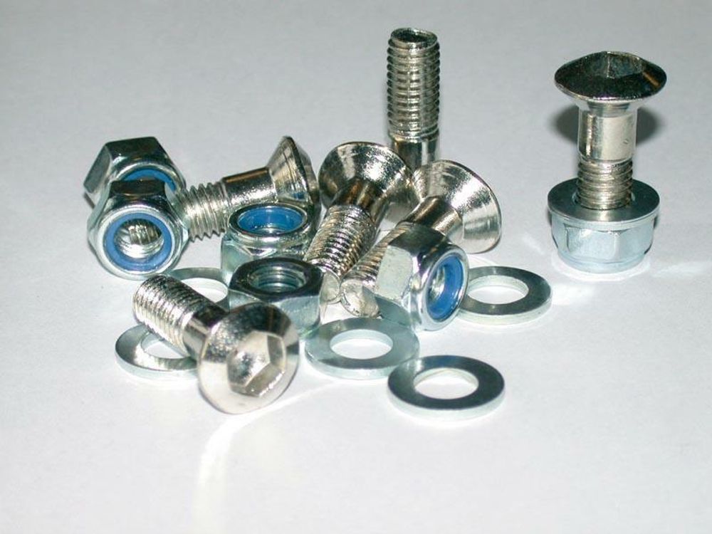 SP 1052745 verstärkte Schrauben M8X1.00 30mm lang (Beutel mit 6 Schrauben + Muttern) passend fuer